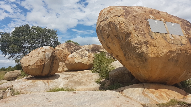 k krugerpark felsen südafrika