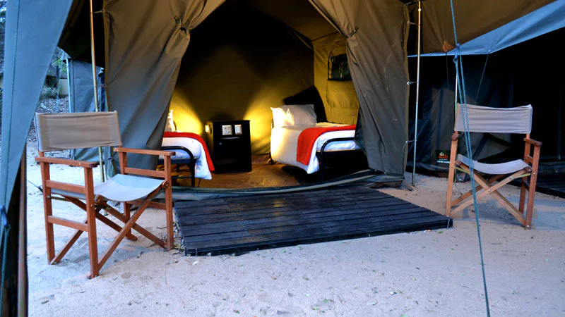 3 bis 6 tage camping Krugerpark zelt