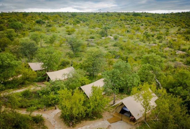 bundox explorers camp aerial view